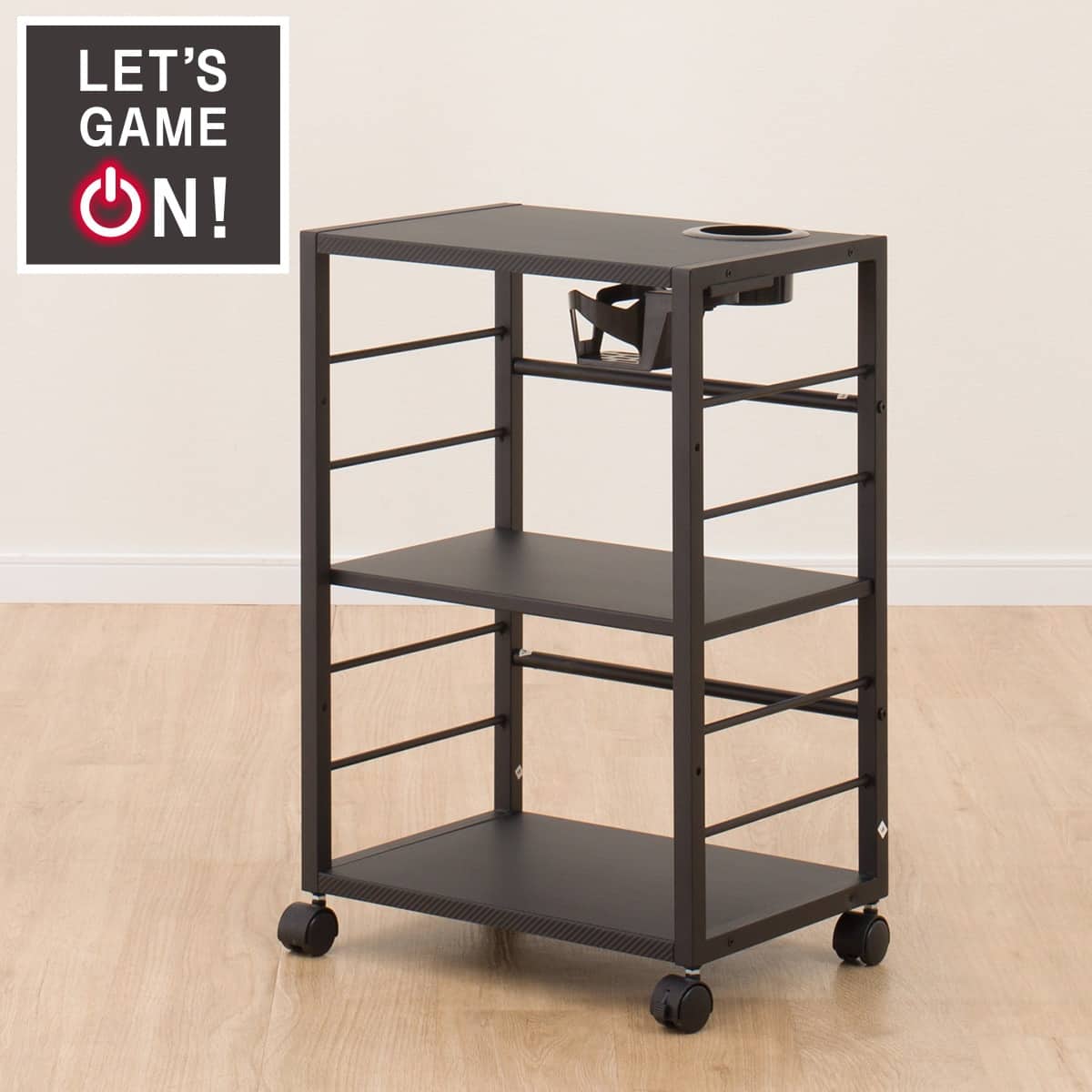 ニトリ カップホルダー付きワゴン GM006