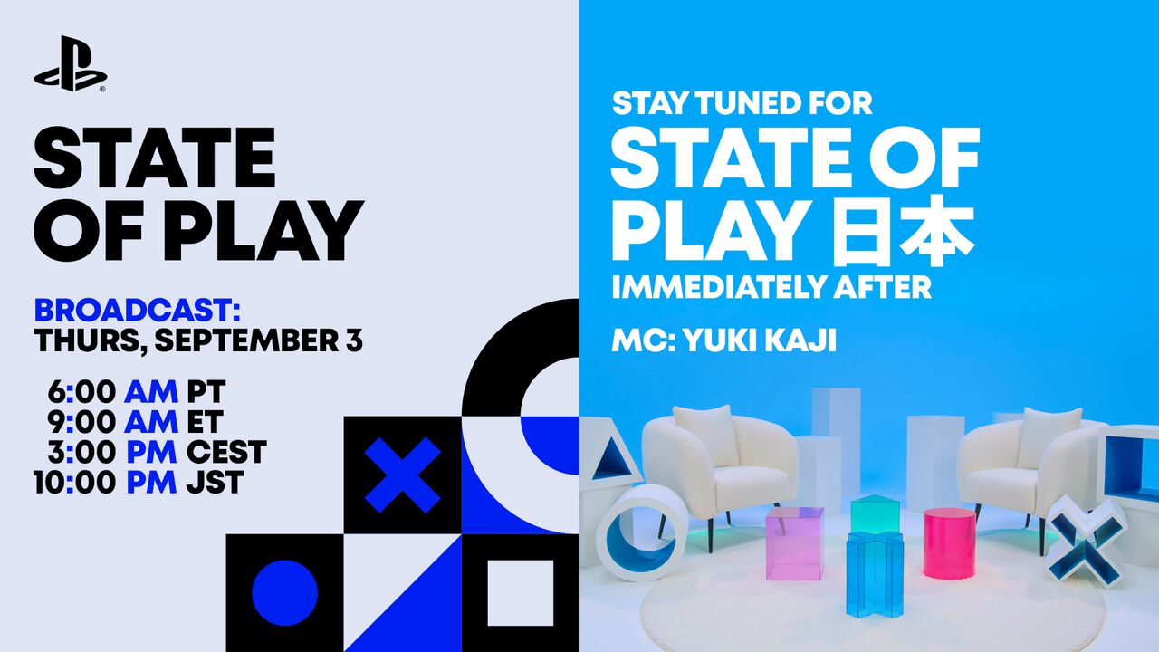 「State of Play」「State of Play 日本」告知ビジュアル