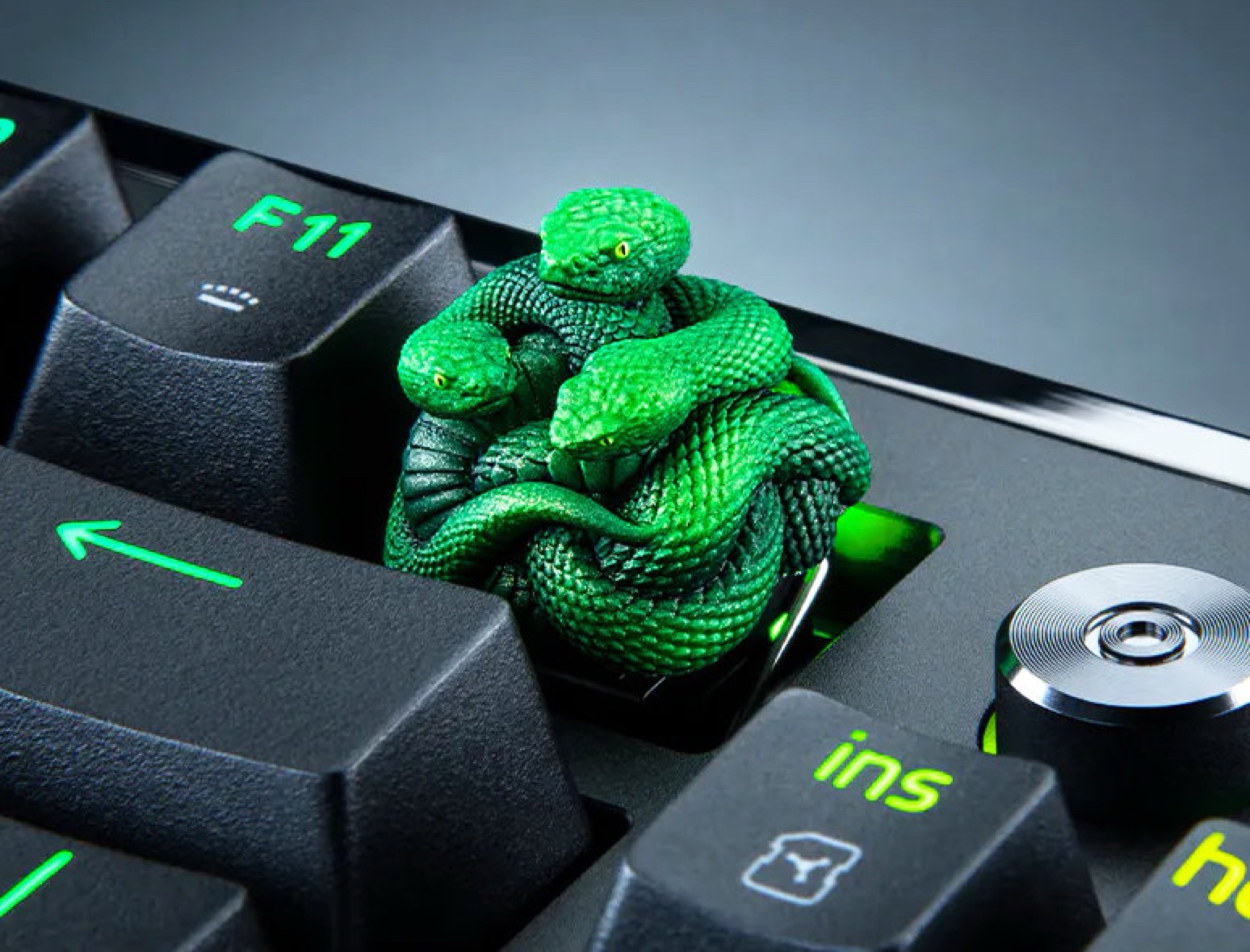 Razer Artisan Keycap Triple-Headed Snake Edition