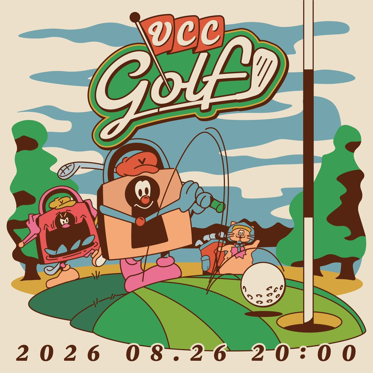VCC GOLF 告知ビジュアル